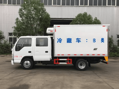 (國六)五十鈴雙排冷藏車(chē)圖片